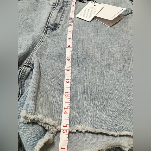 Gibson Latimer Higher Rise Denim Shorts sz 10 NWT - Picture 3 of 7